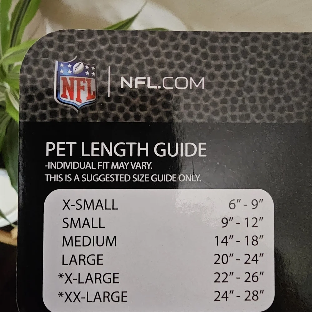 NFL size large